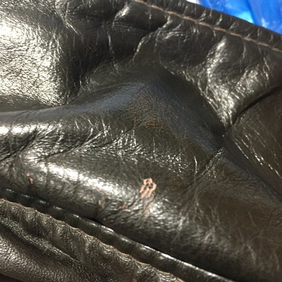 VINTAGE LEATHER ATTIC JACKETS SIZE 44 - Picture 8 of 11